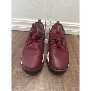 Clove Classic Royal Maroon Limited Edition Slip‎ On Nursing Shoes Size 8 Women’s